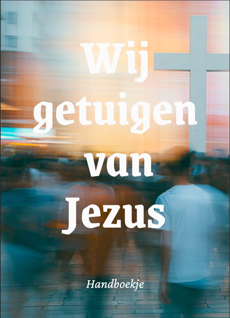 Wij getuigen van Jezus (Handboekje)